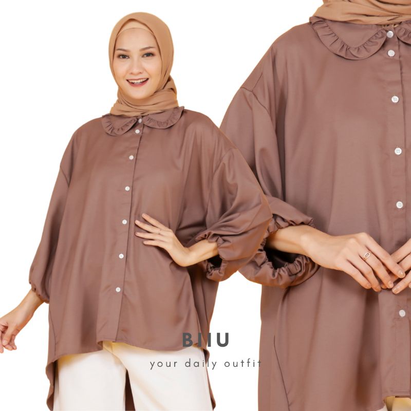 Biiu Kemeja Wanita Oversize Keily