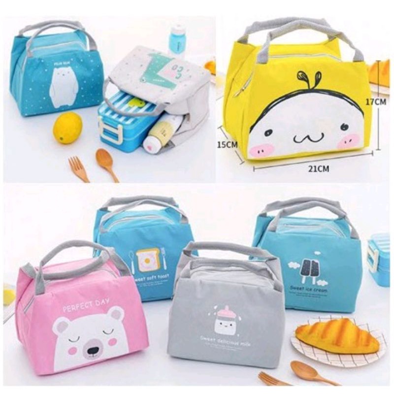 Cooler Bag Asi / Cooler Box / Tas Bekal / Makanan Karakter / Lunch Bag / Cooler Bag