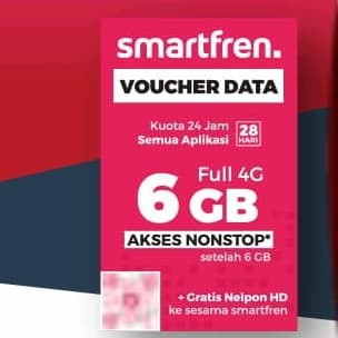 VD SMARTFREN 6GB NONSTOP