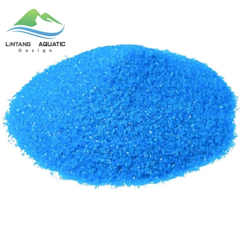 pasir silika biru aquascape.