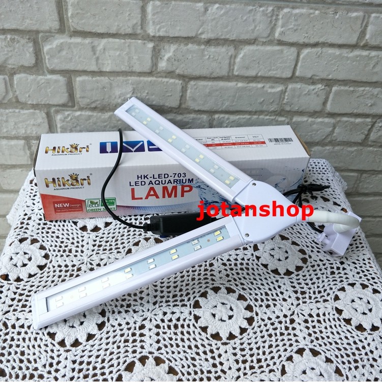 HIKARI HK LED 703 Lampu jepit kupu kupu split cabang Aquarium Aquascape