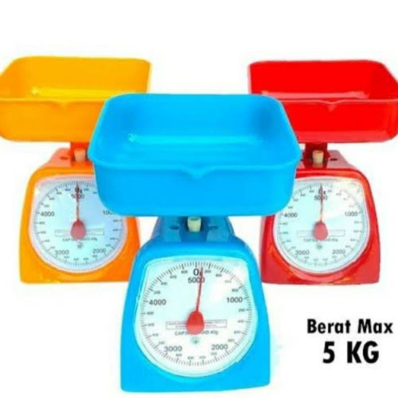 TIMBANGAN KUE 5 KG timbangan manual analog  timbangan duduk kitchen Scale