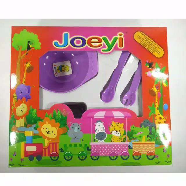 Fedding Set Alat Makan Joeyi Ukuran Kecil-Set Alat Makan Joeyi Size Kecil-Kado bayi baru lahir