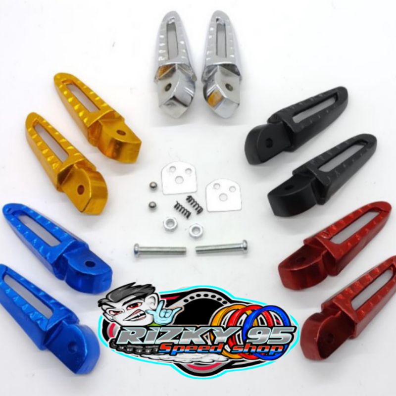 Jual Footstep Vario Pijakan Kaki Belakang Rizky Satu Set Untuk