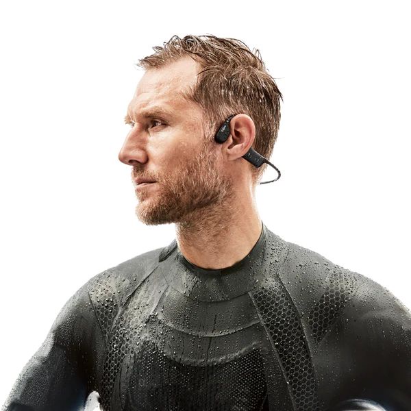 Aftershokz - SHOKZ OpenSwim Bone Conduction Earphone Bluetooth Open Ear Endurance Earphone - Garansi Resmi TAM 2 Tahun