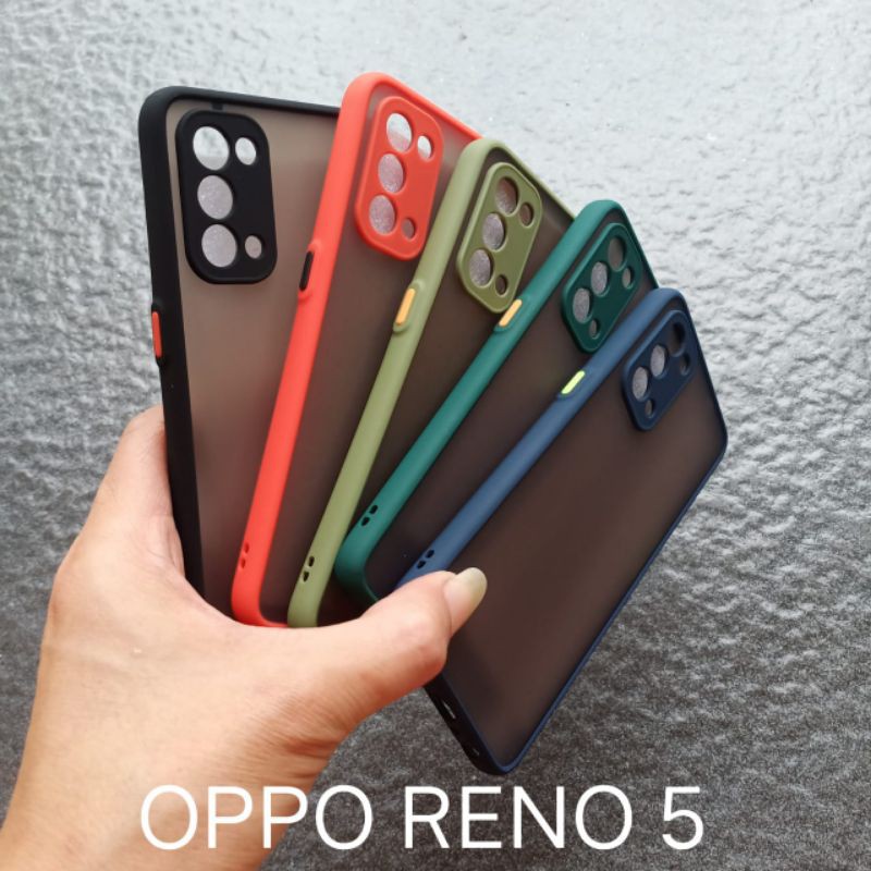 Case Oppo Reno 5 4G / 5G ( 3 model ) soft softcase softshell silikon cover casing kesing housing