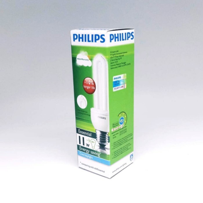 Lampu Philips Essential 11Watt, 11W, 11 Watt, 11 W