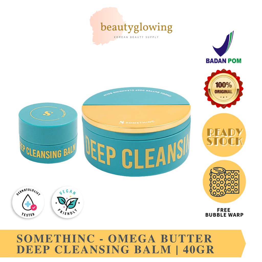 [BPOM] SOMETHINC Omega Butter Deep Cleansing Balm 40GR