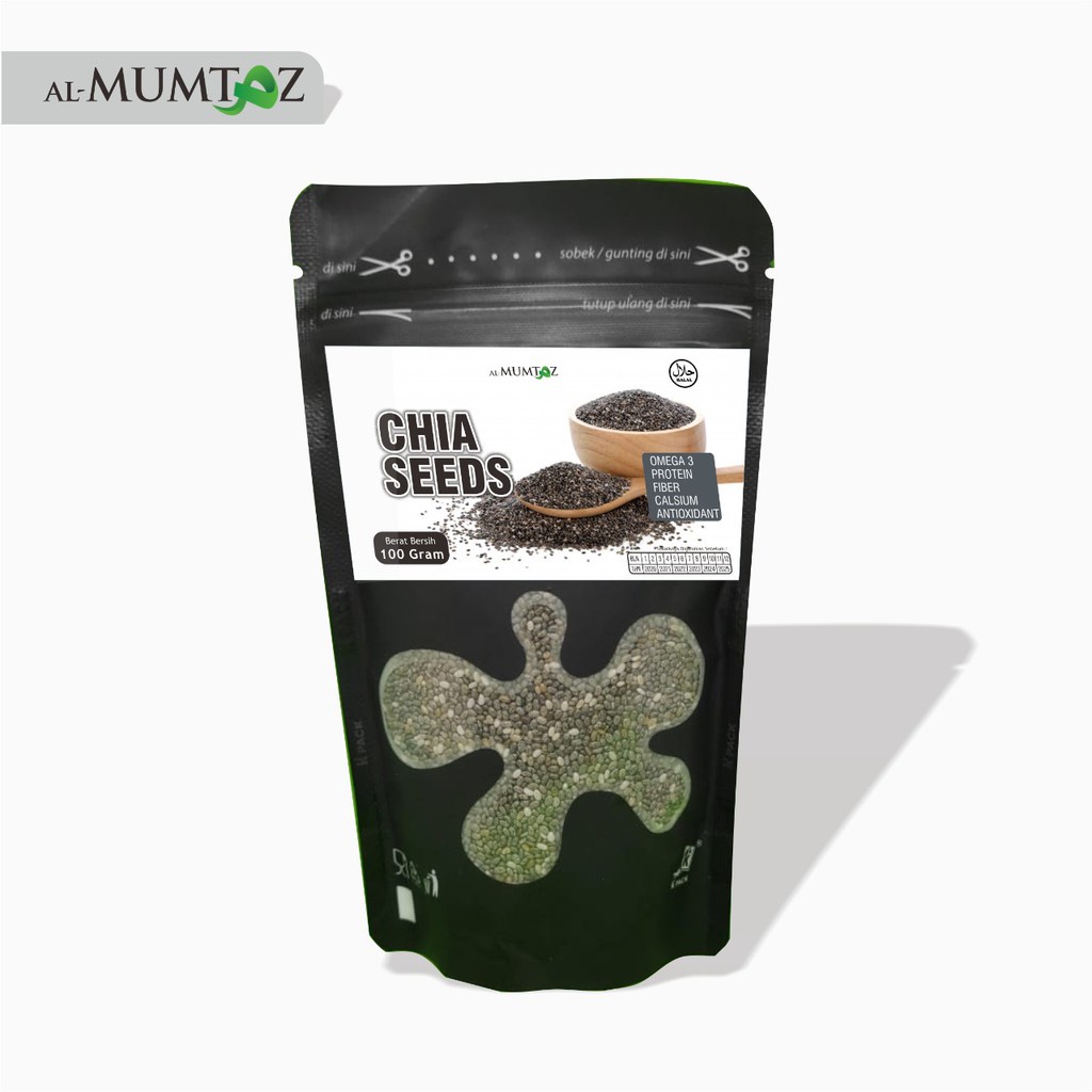 

Chia Seed Organic Black Premium Organic Black Chia Seed 100Gr Premium Rasa Nikmat Dijamin Bersih Higienis Untuk Diet Ketogenic Keto Kaya Serat Pengganti Nasi Shirataki dari Mexico |Kaya Omega 3, |Antioksidan