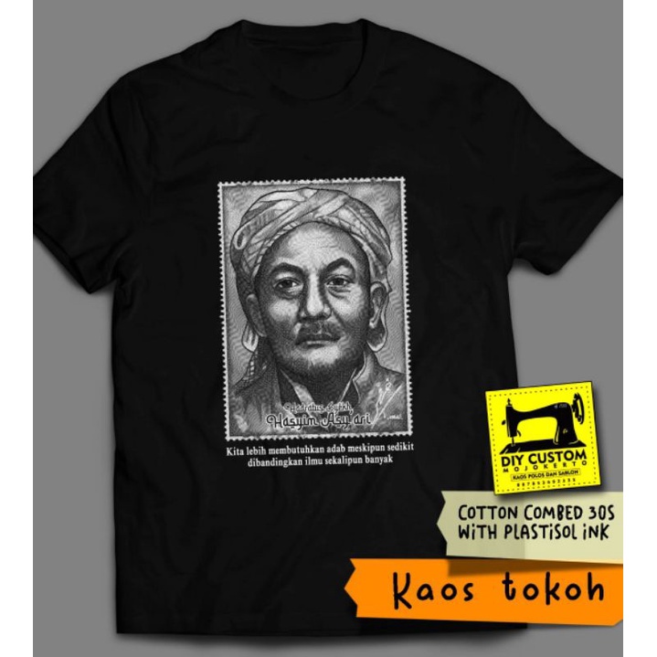 KAOS KYAI / KAOS KYAI HASYIM ASYARI / KAOS  MBAH HASYIM