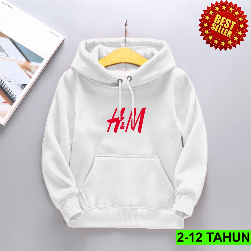 Hoodie Anak Perempuan Laki Laki / Hodie Anak Usia 2 3 4 5 6 7 8 9 10 11 12 Tahun Jaket H&amp;M Anak Cewek Cowok / Switer Distro Bisa Cod Suiter Anak Terbaru Switer Anak