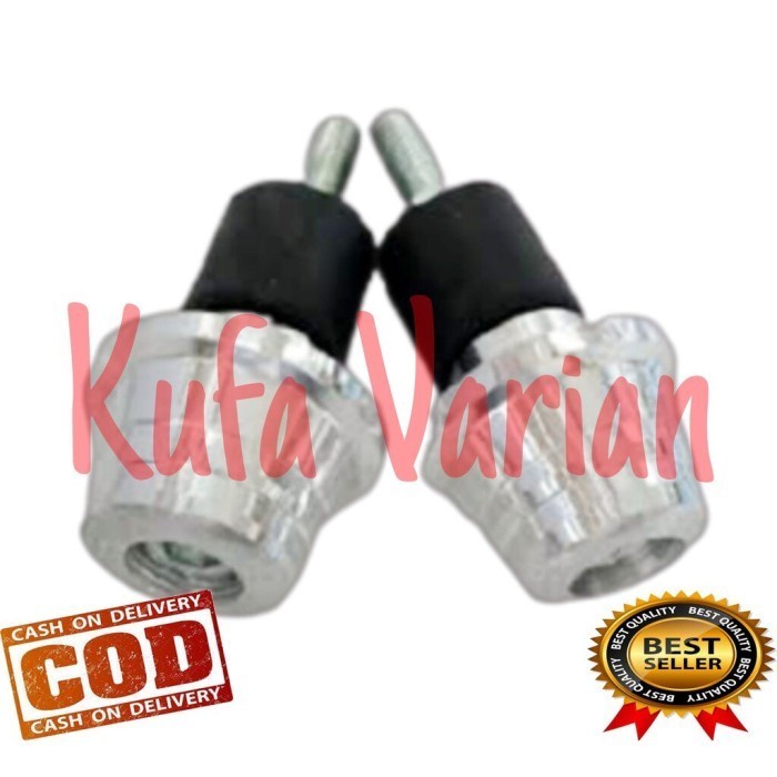 sepasang Jalu / Bandul Stang CNC Motor Vario Mio Beat Nmax Xmax Lexi Aerox Adv Supra Ninja Beat Satria Fu model matic kecil import tebal