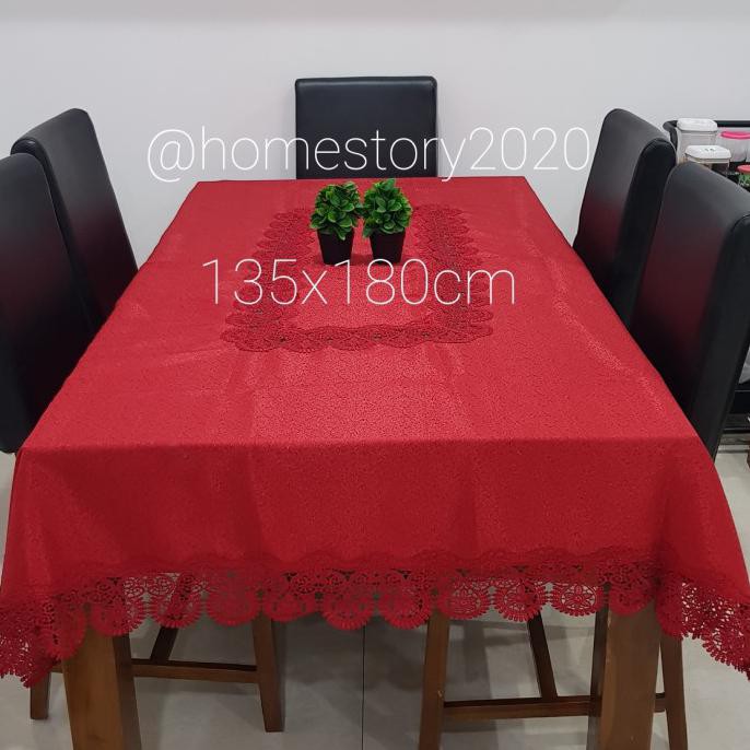 Taplak Meja Makan 4-6kursi