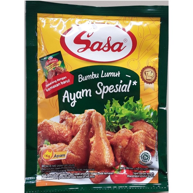 

Bumbu Lumur Ayam Spesial SASA / Bumbu Ayam Sasa