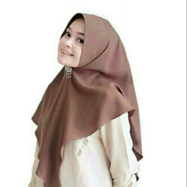 KHIMAR SEGITIGA PET ANTEM DIAMOND CREPE