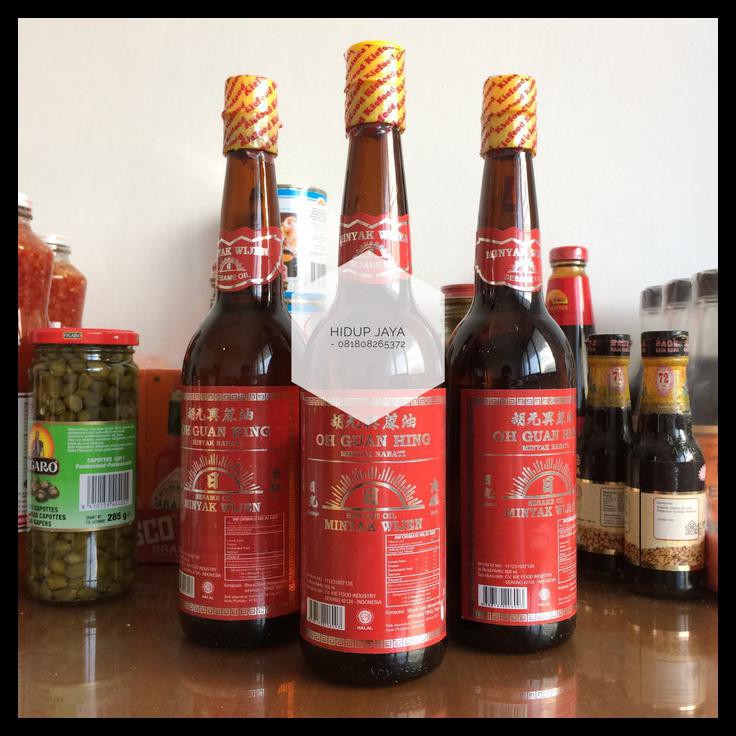 

8HL2 OH GUAN HING SESAME OIL ( MINYAK WIJEN ) 600ML NWXJ