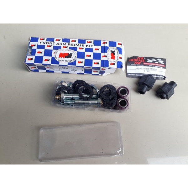 repairkit shock depan honda c70 c700 c800 astrea star dan karet apollo nya termurah di bandung Motor