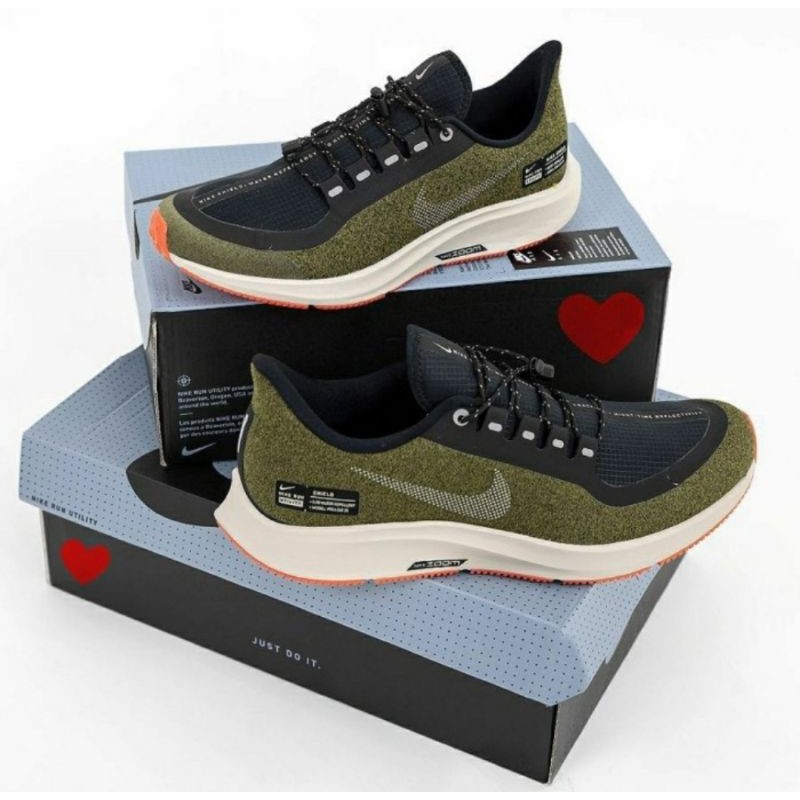 Sepatu Nike Zoom Pegasus 35 Shield Army