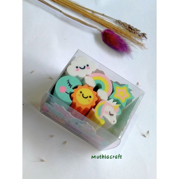 

Penghapus pensil bentuk romantic sky (eraser pencil)