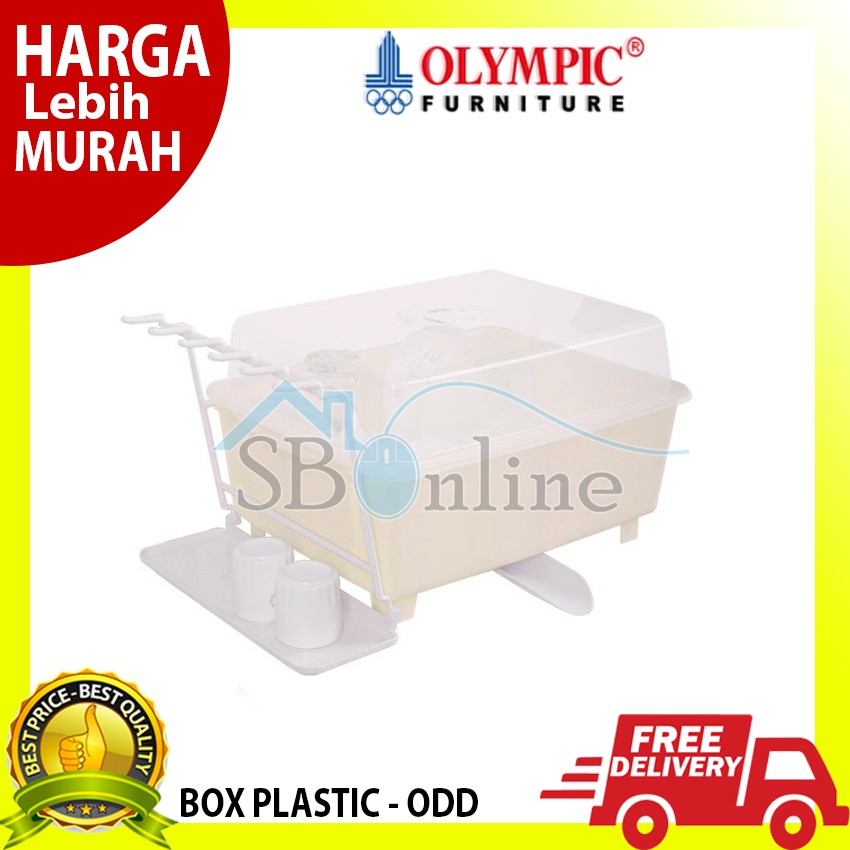 Olymplast Box Plastik / Tempat Meniriskan Piring /Olymplast / ODD