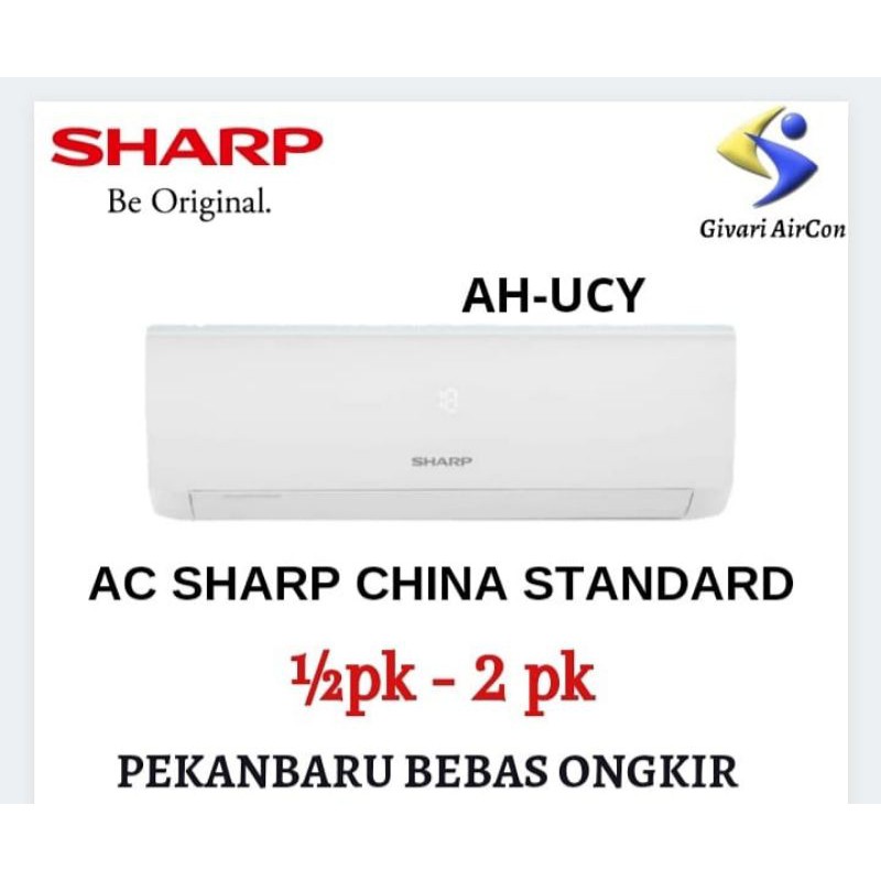 AC SHARP SPLIT STANDARD CHINA TURBO COOL 1,5 PK  AH/AU-A12UCY