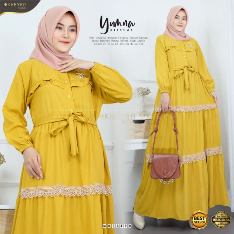 YUMNA DRESS #3 ORI BERLABEL KHEYRA