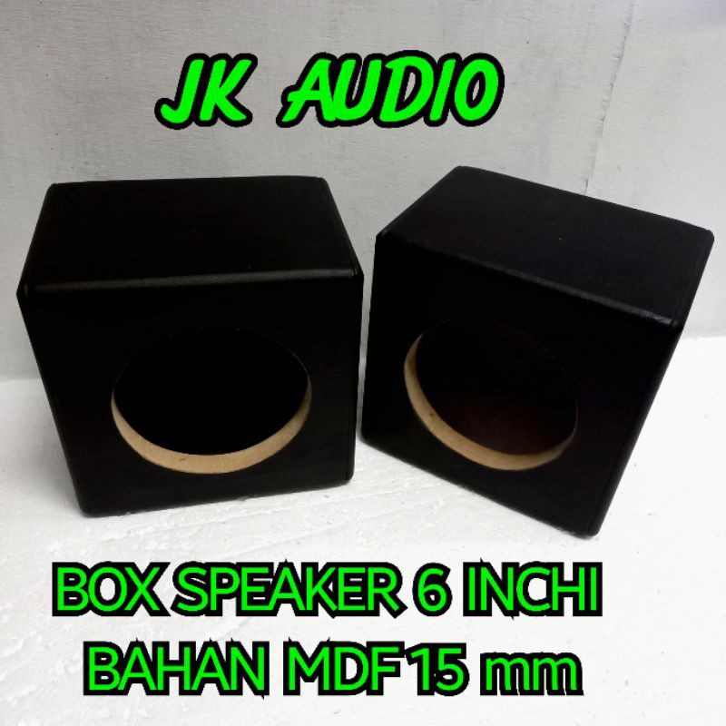 Box Speaker 6 Inchi Bahan MDF