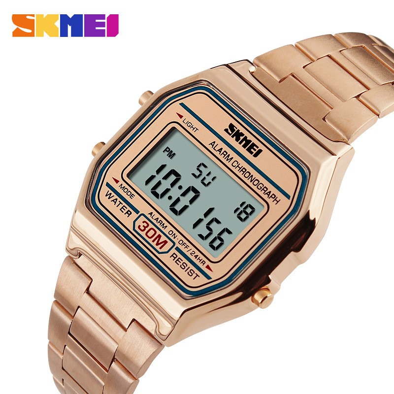 SKMEI Jam Tangan EMWS3FRG Digital - DG1123 - Rose Gold