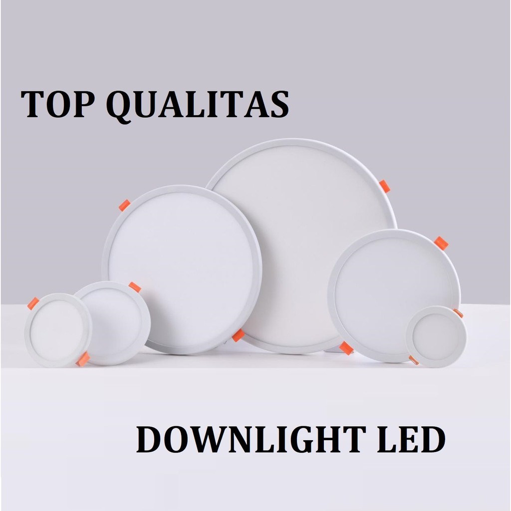 [WS] LAMPU PLAFON  KEREN / PENERANGAN RUANGAN / INBOW/DOWNLIGHT LED 5/9/12/18 WATT BULAT DAN KOTAK