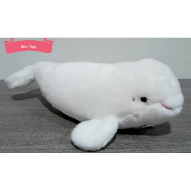 beluga whale stuffed animal