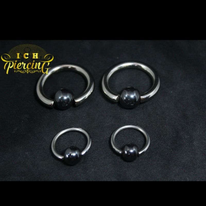 bandul piercing / mainan piercing / pemberat piercing / bandulan 14mm-16mm