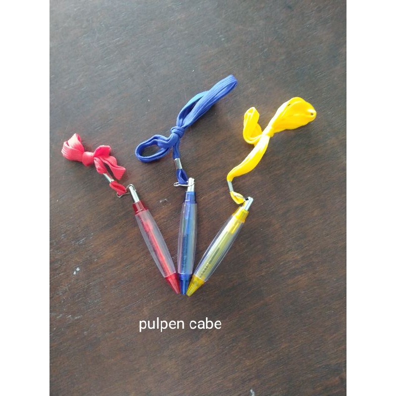 

Pulpen Promosi/Pen Promosi Cabe Tali