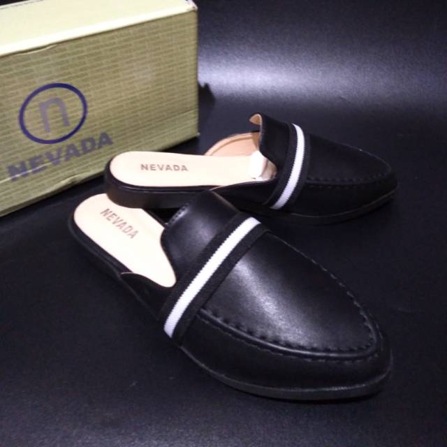 NEVADA MMU5bk sepatu sandal selop wanita size 38,39