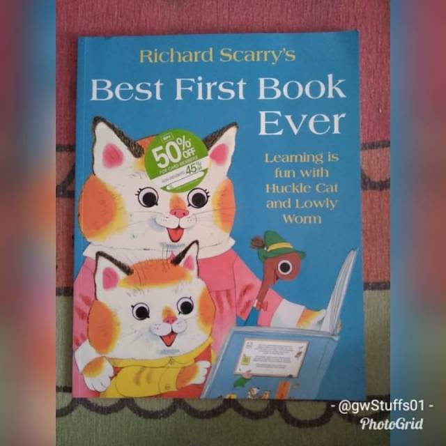 PRELOVED Richard Scarry's Best First Book Ever
