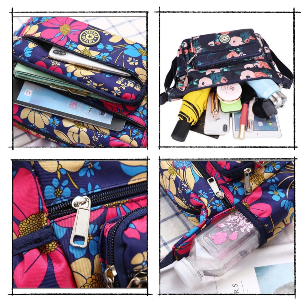 ( zwq ) Tas Wanita Import Jinjing dan Selempang, Tas Selempang Wanita Shoulder Bag Import, Tas Jinjing Wanita Import TW002