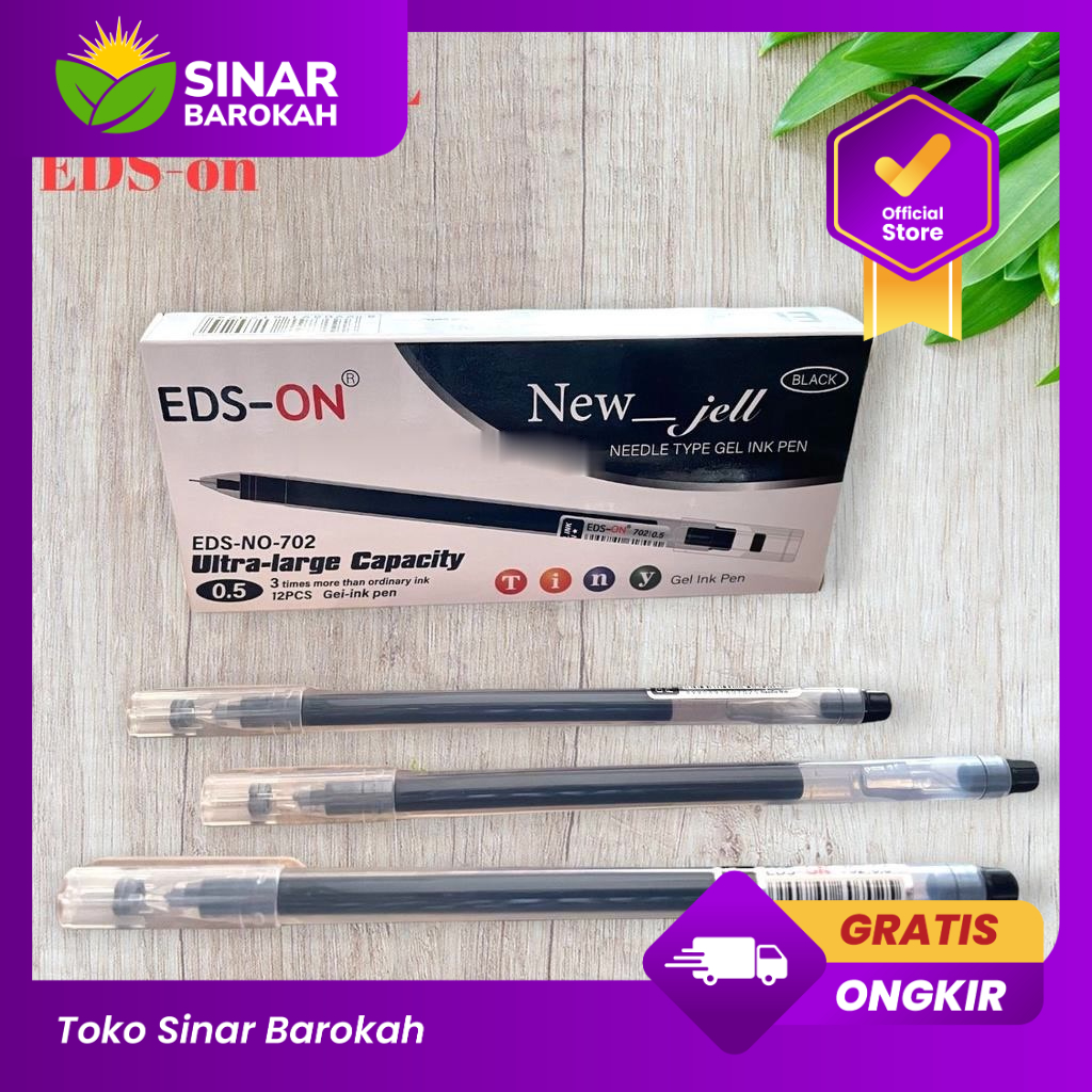 

Bolpen / Pulpen / Bolpoin Gel EDS-ON 0,5