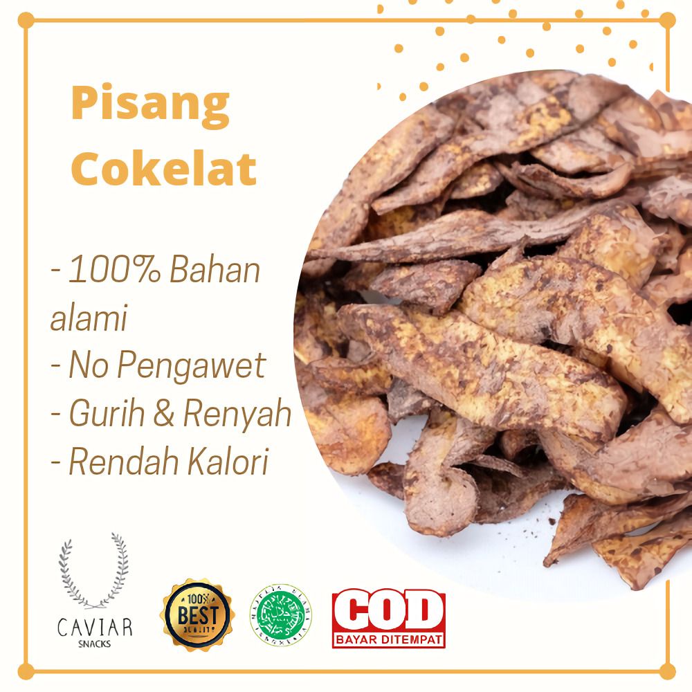 

KERIPIK PISANG COKLAT / SPESIAL KERIPIK PISANG KEPOK /CEMILAN PISANG/KERIPIK LAMPUNG/SNEK