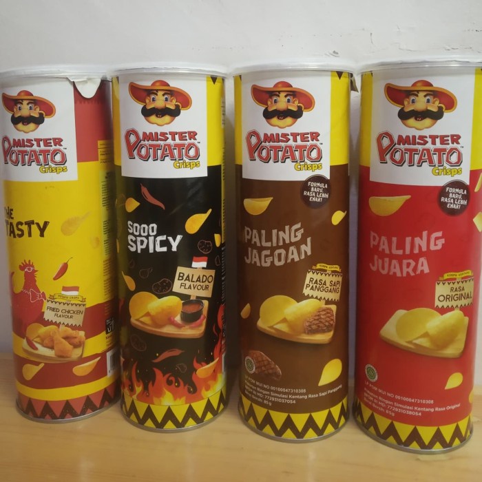 

504Oekho Mister Potato Crisps 85Gr - Balado 6J477iyfi