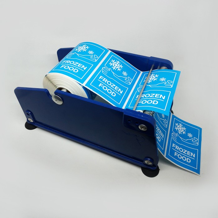 

bib Sticker Label Frozen Food Stiker Makanan Beku 5,5 x 8,5 cm (1 Roll/ Pcs)