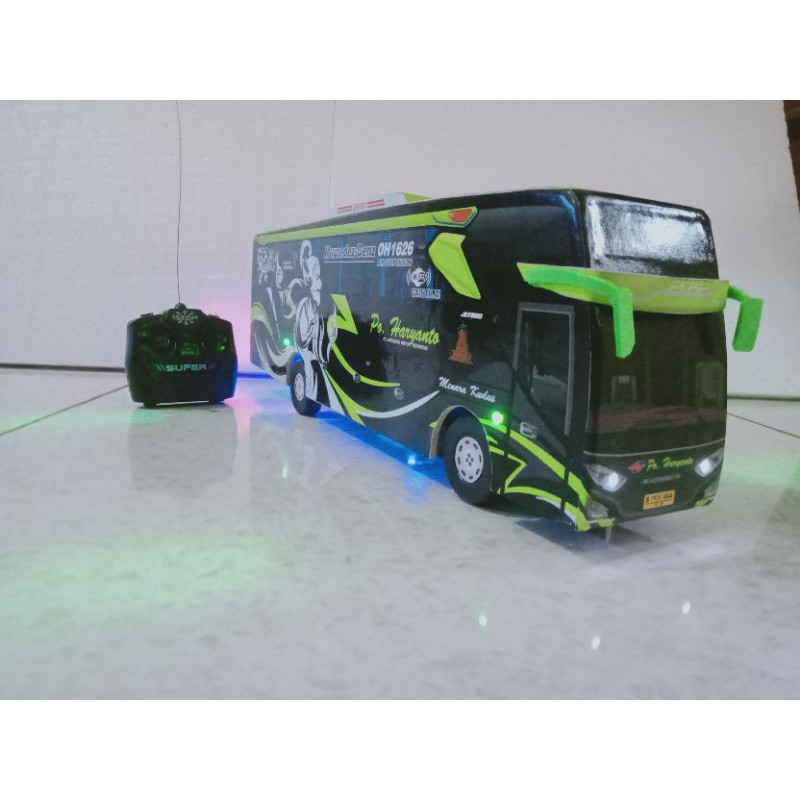 Miniatur Bus Po Haryanto Bima Ijo SHD