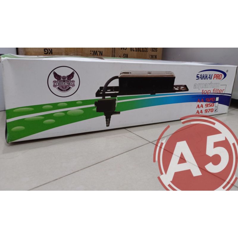 PROMO MURAH POMPA AQUARIUM LENHKAP SAKKAI PRO AA 970