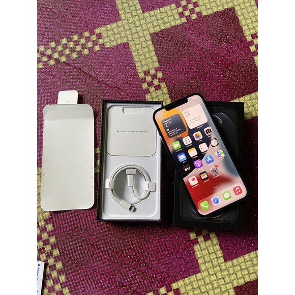 Iphone 12 Pro Max 256gb IBOX Baru 1 bulan Pemakaian Garansi panjang 2023