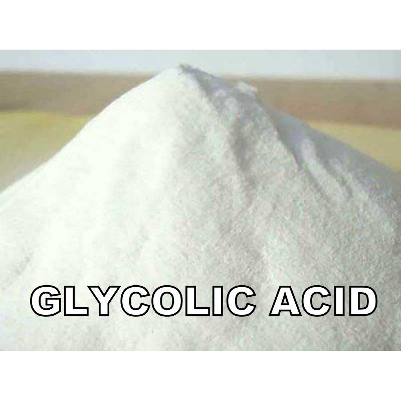 Glycolic Acid Powder( AHA ) Bahan Kosmetik 50 gr | Shopee Indonesia