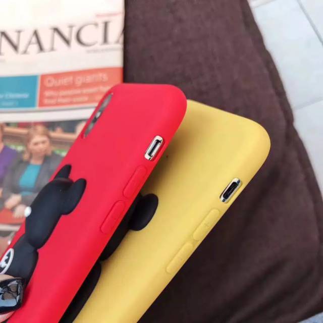 Case samsung galaxy note 9 kaws Flash Bear 3D Cartoon DIY Patterned