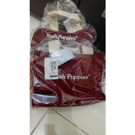 jastip tas hush puppies merah