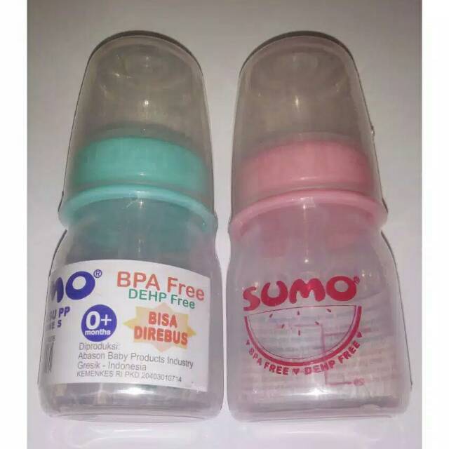 Botol Susu Sumo Murah BPA Free 240 Ml/120 Ml /60 Ml