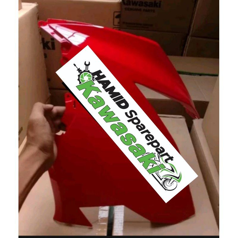 cover body fairing Kiri Ninja 250 Fi new merah original KGP
