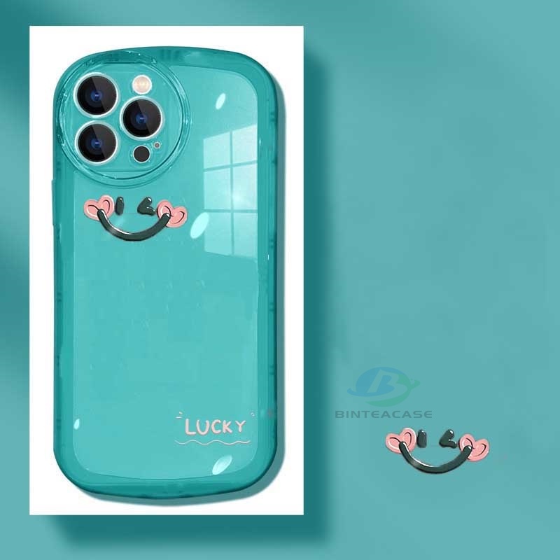 Soft Case TPU Motif Smiley Cover IPhone 11 11 Pro 11 Pro MAX 12 12 Pro 12 Pro MAX X XR XS MAX 6 6S 7 8 Plus SE 2020