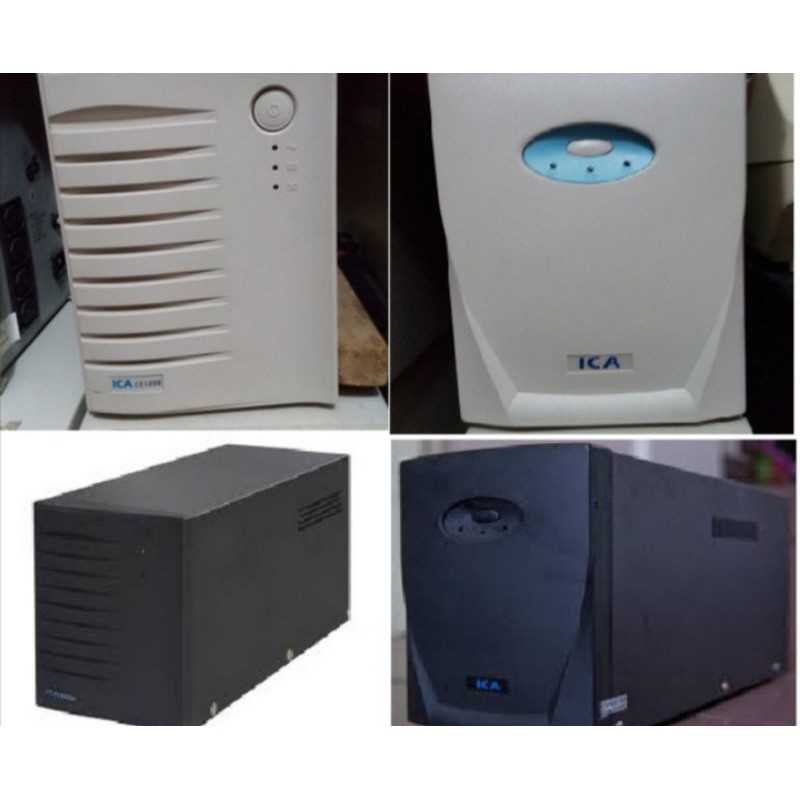 UPS ICA 1200VA DAN UPS 1400VA/UPS ICA CE1200/CO1400 TANPA BATTERY