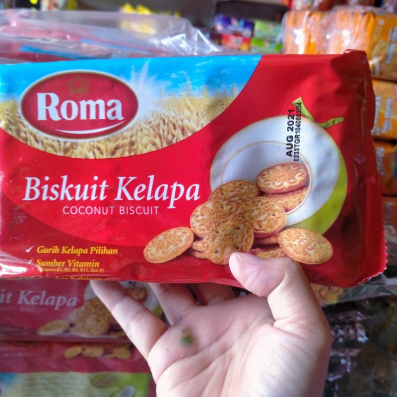 

Roma, BISKUIT kelapa dari kelapa pilihan